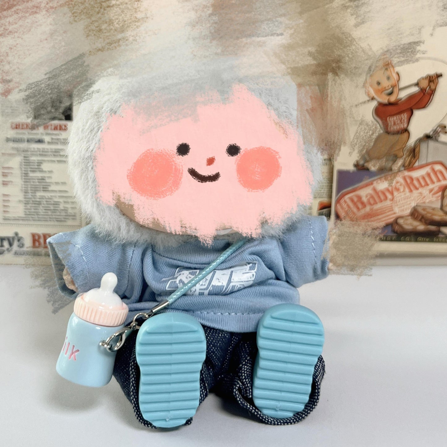 adorable handmade doll clothes, doll clothes, 17cm/15cm/10 cm doll outfits, clothes for doll