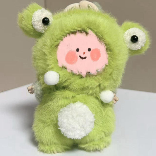 handmade doll clothes, green monster, for halloween, doll clothes, 17cm/15cm/10 cm doll outfits, clothes for doll
