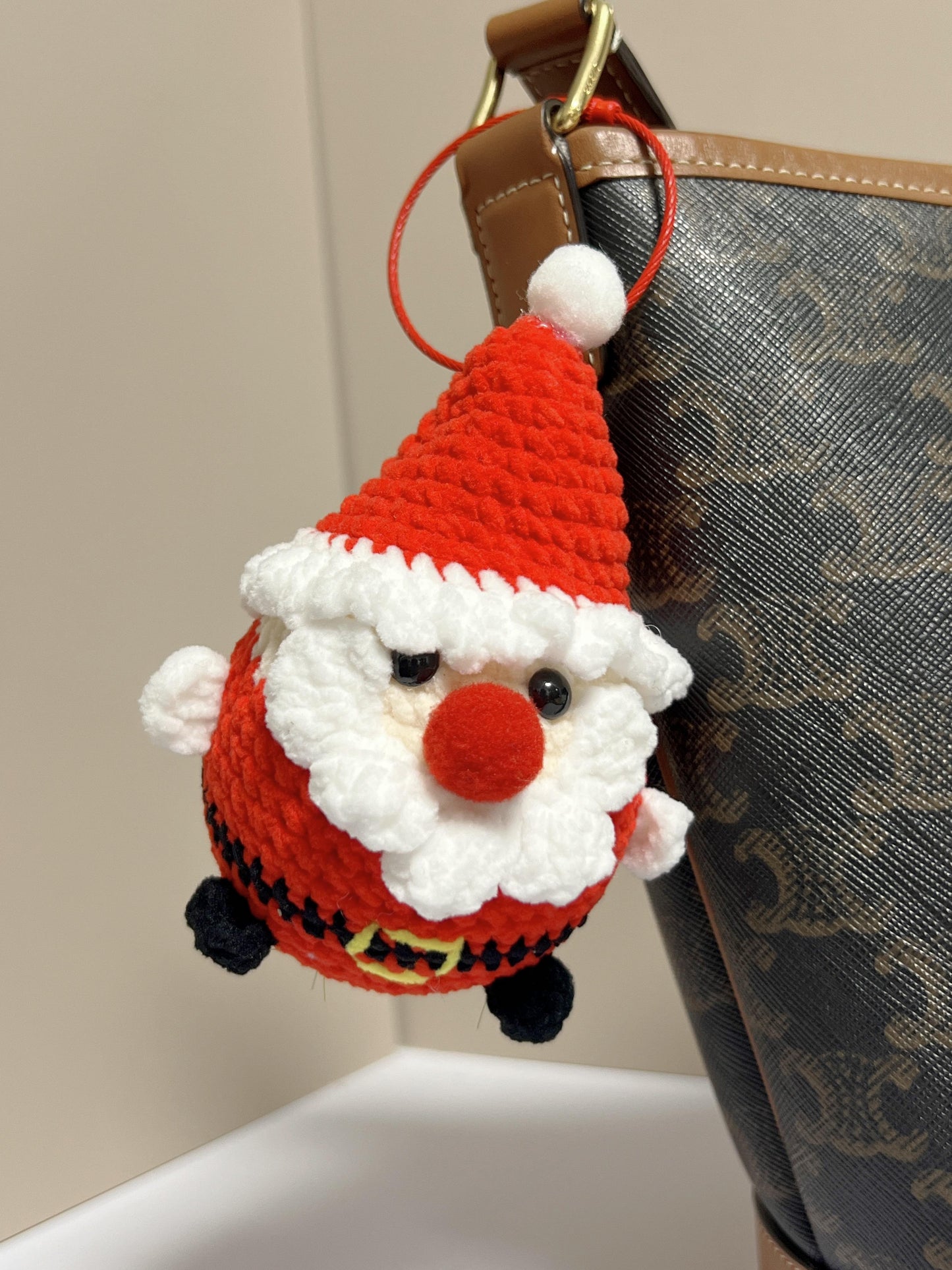 2inches - hand-knit doll, Christmas Gift, holiday Gift, Bag Charm ,Great Gift Idea