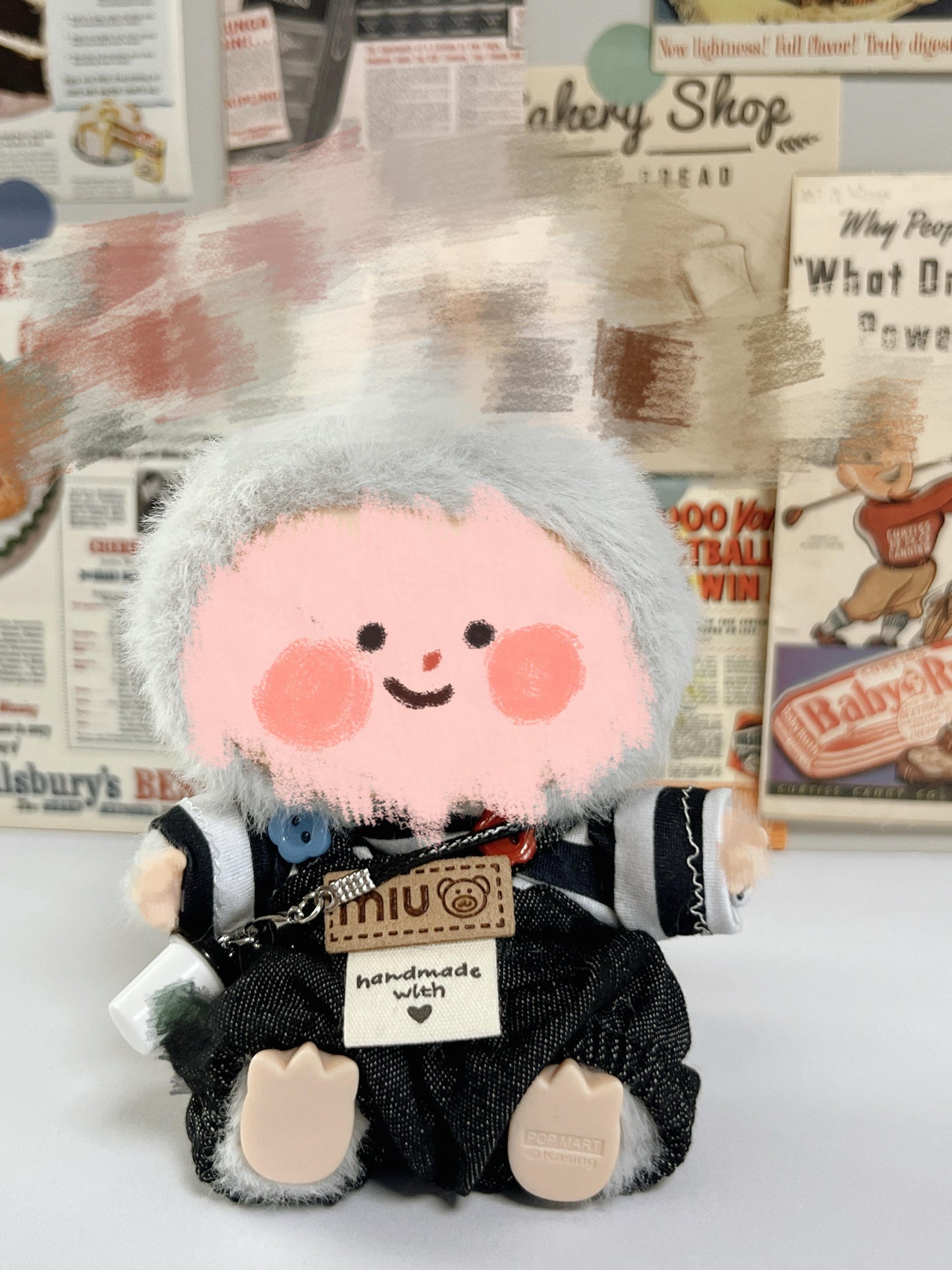 adorable handmade doll clothes, doll clothes, 17cm/15cm/10 cm doll outfits, clothes for doll