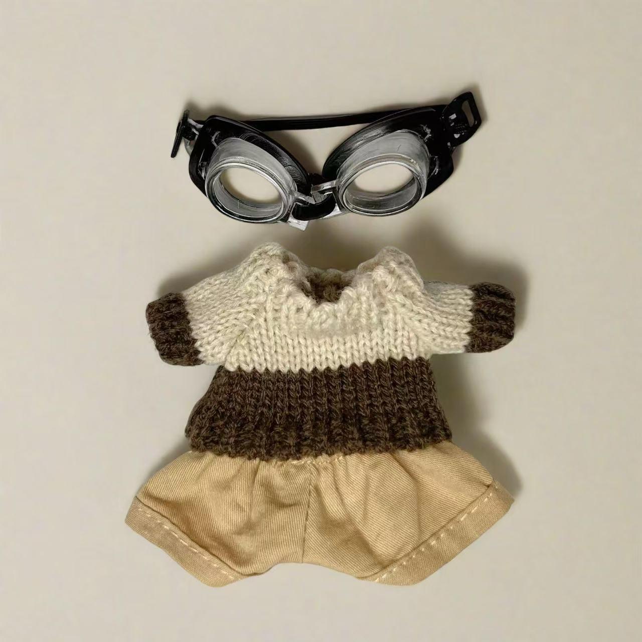 adorable handmade doll clothes, cool doll sweater, doll clothes, 17cm/15cm/10 cm doll outfits, clothes for doll